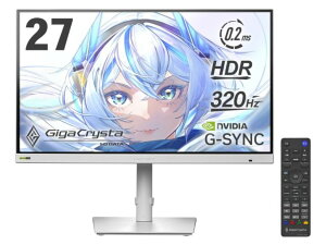 �u5�N�ۏ؁v320Hz&WQHD�Ή�27�^�Q�[�~���O���j�^�[�uGigaCrysta�v�z���C�g LCD-GDQ271RAW
