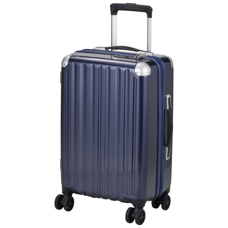 【特選商品】スーツケース 31リットル カーボンネイビー ALI-6008-18 CNV