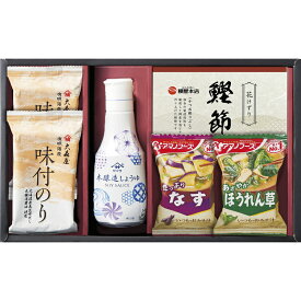 【新品/取寄品/代引不可】【特選商品6】ヤマサ本醸造しょうゆ&大森屋味付のりギフト NYO-BO