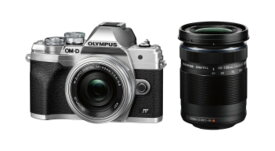 OLYMPUS OM-D E-M10 Mark IV EZダブルズームキット シルバー ミラーレス一眼カメラ オリンパス