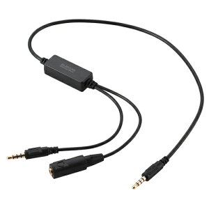 【新品/取寄品/代引不可】ゲーミングアナログミキサー/ケーブル一体型タイプ/ブラック HSAD-GMMA20BK