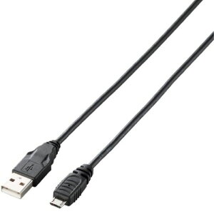 �y�V�i/���i/����s�z�X�}�[�g�t�H���p�[�d/�f�[�^�]��/Micro-USB(A-MicroB)�P�[�u��/0.15m U2C-AMB015BK