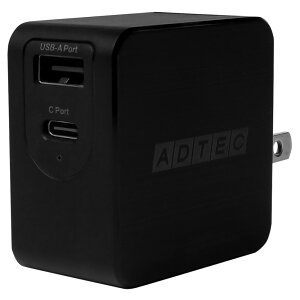 yVi/i/szPower DeliveryΉ GaN AC[d/65W/USB Type-A 1|[g Type-C 1|[g/ubN & dynabook K50/K60p[dP[uZbg APD-A065AC-WK50-BK