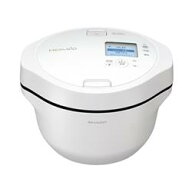 SHARP シャープ 水なし自動調理鍋 2.4L ヘルシオ ホットクック プレミアムホワイト KN-HW24H-W 新品