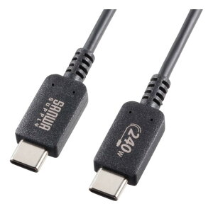 �y�V�i/���i/����s�zUSB2.0 Type-C PD240W�Ή� �P�[�u�� KU-CCPE10