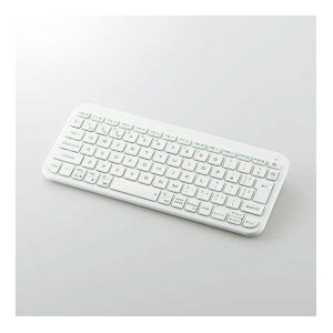 【新品/取寄品】Bluetoothミニキーボード/Slint/薄型/パンタグラフ式/マルチペアリング/ホワイト TK-TM10BPWH
