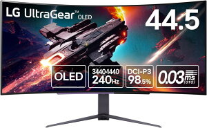 yVi/iz44.5C` Ȗʌ^L@EL Q[~Oj^[(3440x1440/OLEDpl/A`OA/HDMIx2/DP/TypeC(PD65W)/240Hz/NVIDIA G-SYNC Compatible/`g/XCx/