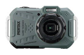 PENTAX WG-1000 オリーブ 本格防水アウトドアカメラ ペンタックス