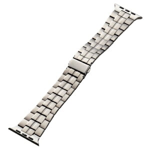 �y�V�i/���i/����s�zApple Watch 49/45/44/42mm/�o���h/�`�^��/�V���o�[ AW-49BDTITSV