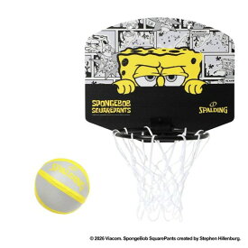 【新品/取寄品】マイクロミニ スポンジ・ボブ カートゥーン 79-096J ミニ バスケットボール ゴール SPALDING スポルディング