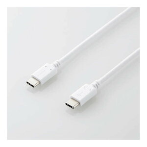 �y�V�i/���i/����s�z�X�}�z�E�^�u���b�g�pUSB�P�[�u��/USB(C-C)/�X�^���_�[�h/Power Delivery�Ή�/�F�ؕi/0.1m/�z���C�g MPA-CC01PNWH