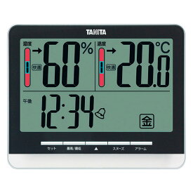 【新品/取寄品/代引不可】デジタル温湿度計 TT-538-BK ブラック