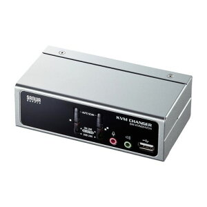 【新品/取寄品/代引不可】USB・PS/2コンソール両対応パソコン自動切替器(2:1) SW-KVM2HVCN