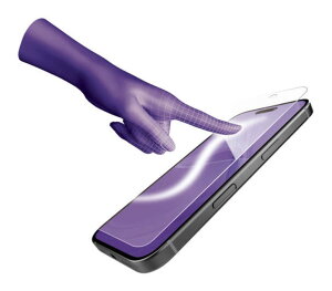 【新品/取寄品/代引不可】iPhone 16/iPhone 15フィルム/スムース/指紋防止/高透明 PM-A24AFLSTGN