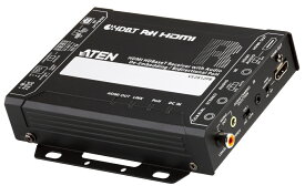 【新品/取寄品/代引不可】HDMI HDBaseT レシーバー(オーディオ・ディエンベデッド&双方向PoH対応) VE2812PR/ATEN