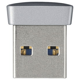 【新品/取寄品/代引不可】USB3.0対応 マイクロUSBメモリー 32GB シルバー RUF3-PS32G-SV シルバー