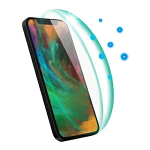 【新品/取寄品/代引不可】VOWGO 抗菌・抗ウィルス glass for iPhone12/12Pro PPBK-04
