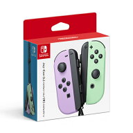 [ニンテンドースイッチ 周辺機器] 任天堂純正 Joy-Con(L) パステルパープル/(R) パステルグリーン [HAC-A…