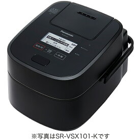 【新品/取寄品】Panasonic スチーム&可変圧力IHジャー炊飯器 1升炊き SR-VSX181-K ブラック パナソニック