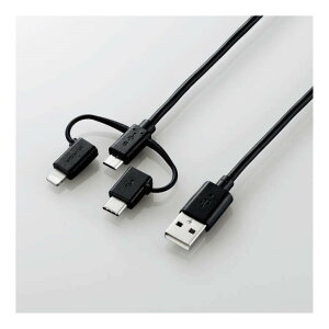 yVi/i/szX}[gtHpUSBP[u/3in1/microUSB+Type-C+Lightning/0.3m/ubN MPA-AMBLCAD03BK