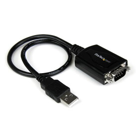 【新品/取寄品/代引不可】30cm USB-RS232Cシリアル変換ケーブル 1x USB A オス-1x DB-9(D-Sub 9ピン) オス シリアルコンバータ/変換アダプタ COMポート番号保持機能 ICUSB232PRO