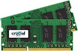 yVi/i/sz8GB Kit (4GBx2) DDR3 1600 MT/s (PC3-12800) CL11 SODIMM 204pin 1.35V/1.5V CT2KIT51264BF160B