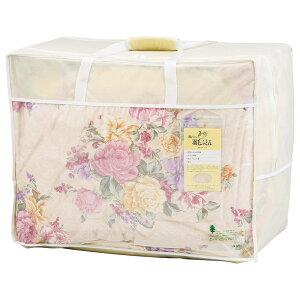 【新品/取寄品】【特選商品】西川リビング 羽毛掛けふとん ピンク 1343-54463