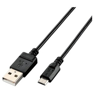 �y�V�i/���i/����s�zmicroUSB�P�[�u��/USB2.0/�G�R�p�b�P�[�W/0.9m/�u���b�N U2C-JAMB09BK