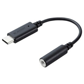 【新品/取寄品/代引不可】音声変換ケーブル/USB Type-C to 3.5mmステレオミニ端子/DAC搭載/ブラック MPA-C35DBK