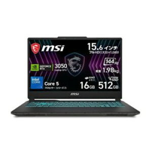 MSI Q[~Om[gPC Cyborg 15 A2RU Cyborg-15-A2RUDX-3355JP ubN & XPg 15.6C` Core 5 16GB  512GB SSD Win11Home
