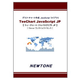 【新品/取寄品/代引不可】TeeChart JavaScript JP 1Server ランタイムライセンス