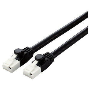 【新品/取寄品/代引不可】LANケーブル/CAT6A対応/EU RoHS指令準拠/爪折れ防止/簡易パッケージ仕様/3.0m/ブラック LD-GPAT/BK3/RS