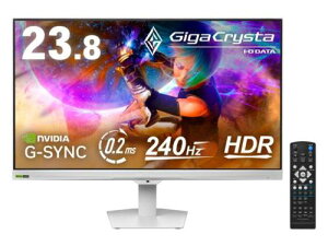 �y�V�i/���i/����s�z�u5�N�ۏ؁v240Hz&�t��HD�Ή�23.8�^�Q�[�~���O���j�^�[GigaCrysta�Œ�X�^���h�� LCD-GD243UDW