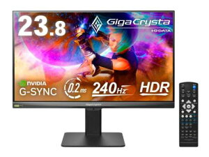 �y�V�i/���i/����s�z�u5�N�ۏ؁v240Hz&�t��HD�Ή�23.8�^�Q�[�~���O���j�^�[GigaCrysta�Q���X�^ �u���b�N LCD-GD243UDB-F