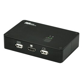 【新品/取寄品/代引不可】4Kディスプレイ/USBキーボード・マウス パソコン切替器 RS-250UHDP-4K