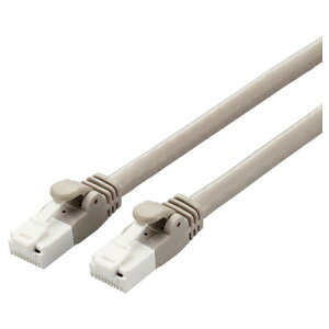 yVi/i/szLANP[u/CAT6AΉ/EU RoHSwߏ/ܐ܂h~/ȈՃpbP[Wdl/1.0m/CgO[ LD-GPAT/LG1/RS