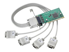 【新品/取寄品/代引不可】PCIバス専用 RS-232C拡張インターフェイスボード 4ポート RSA-PCI4P4