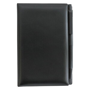 【新品/取寄品/代引不可】【特選商品6】PVC付箋メモ(ペン付き) ブラック S3206