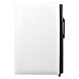 【新品/取寄品/代引不可】【特選商品6】PVC付箋メモ(ペン付き) ホワイト S3206