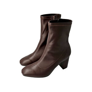 送料無料 ショートブーツ レディース 卒業式 袴ブーツ 成人式歩きやすい ストレッチブーツ ミドルブーツ スクエアトゥ サイドジップ ハイヒール 美脚見せ 履きやすい 痛くない 柔らかい 疲