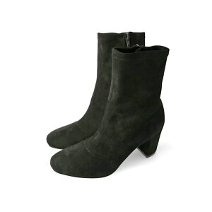 送料無料 ショートブーツ レディース 卒業式 袴ブーツ 成人式歩きやすい ストレッチブーツ ミドルブーツ スクエアトゥ サイドジップ ハイヒール 美脚見せ 履きやすい 痛くない 柔らかい 疲