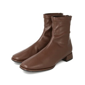 【クーポンで1000円OFF】 送料無料 ショートブーツ レディース 変形ヒール 3センチヒール 晴雨兼用 ストレッチ ブーツ ふわふわ やわらかい 抗菌・防臭 痛くない スクエアトゥ 旅行 雨 防寒 疲れない 歩きやすい おしゃれ 極やわブーツ 最強配送 ssa