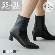 3/30 9:59マデ 2999円 送料無料 ショートブーツ レディース デザインヒール ミドルヒール すべりにくい …