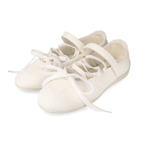 10/30 9:59マデ 4769円 送料無料 スニーカー レディース バレエスニーカー レースアップ フラットシューズ 痛くない 歩きやすい ラウンドトゥ バレエコア クロスコード メリージェーン 甲ストラ