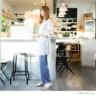 H型カッティングデザインフラットサンダル