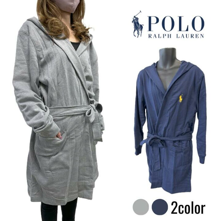 楽天市場】POLO RALPH LAUREN ポロラルフローレン フーデットローブ  