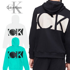 カルバンクライン パーカー スウェット Calvin Klein ロゴ スウェット メンズ USA ブランド ファッション グレー ブラック 黒 ミントグリーン 大きいサイズ プルオーバー