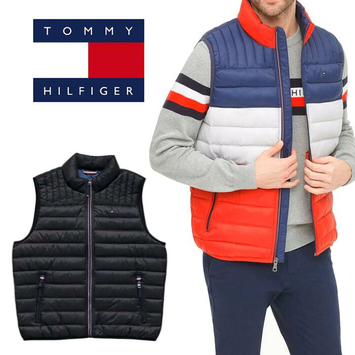 楽天市場】トミーヒルフィガー TOMMY HILFIGER ダウンベスト ダウン 