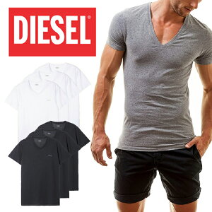 DIESEL fB[[ Y A_[EFAy3Zbgz VlbN TVc T-SHIRT 3 PACK Rbg100