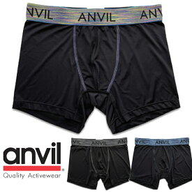 ボクサーパンツ アンビル ANVIL メンズ 下着 ボクサーブリーフ メンズ 下着 肌着 インナー 正規 パンツ B系 系 USA ブランド ファッション M L XL ボーダー